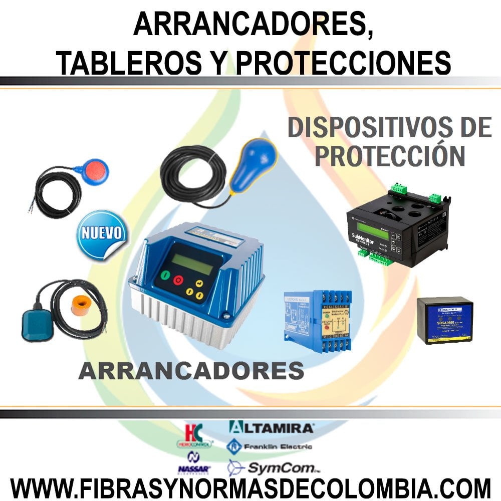 ARRANCADORES, TABLEROS Y PROTECCIONES