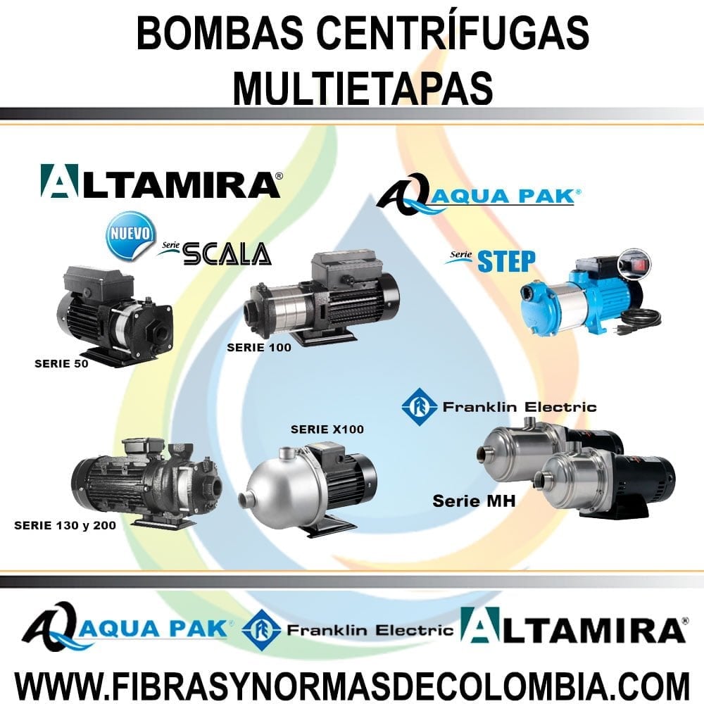 BOMBAS CENTRÍFUGAS MULTIETAPAS