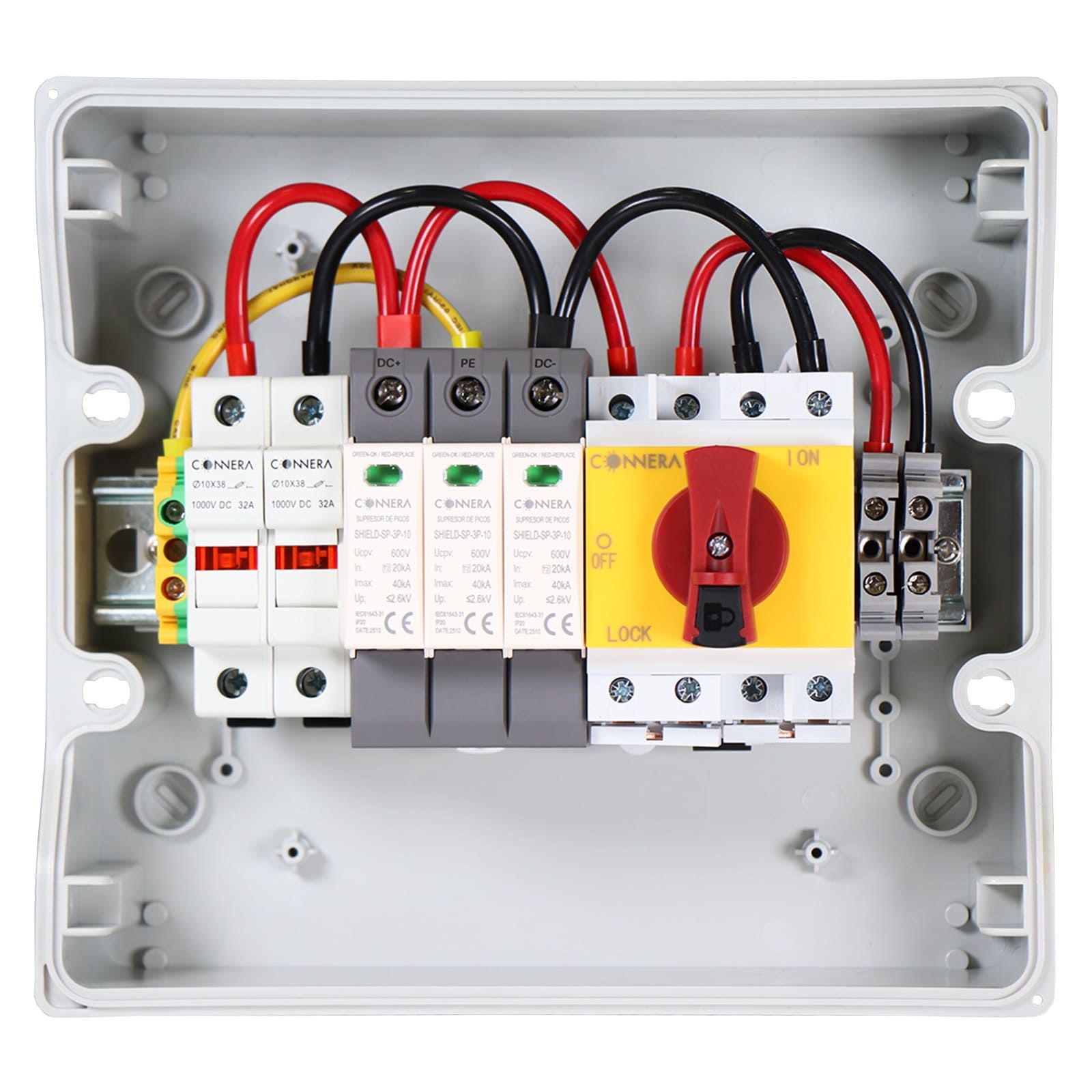 Caja de protección para corriente directa - SHIELD-SB1/1-600