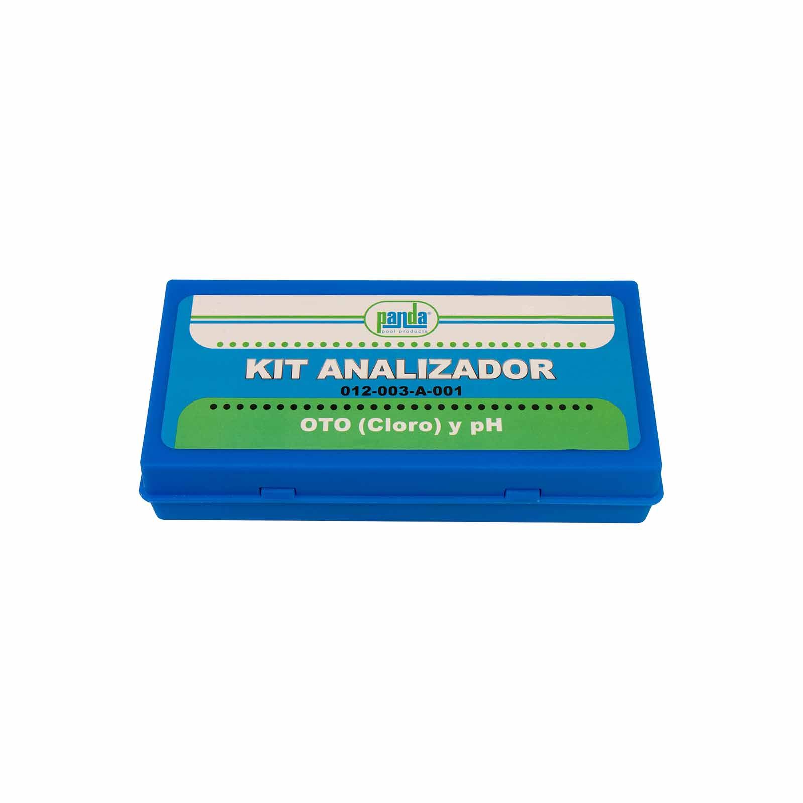 Kit analizador de cloro y pH
