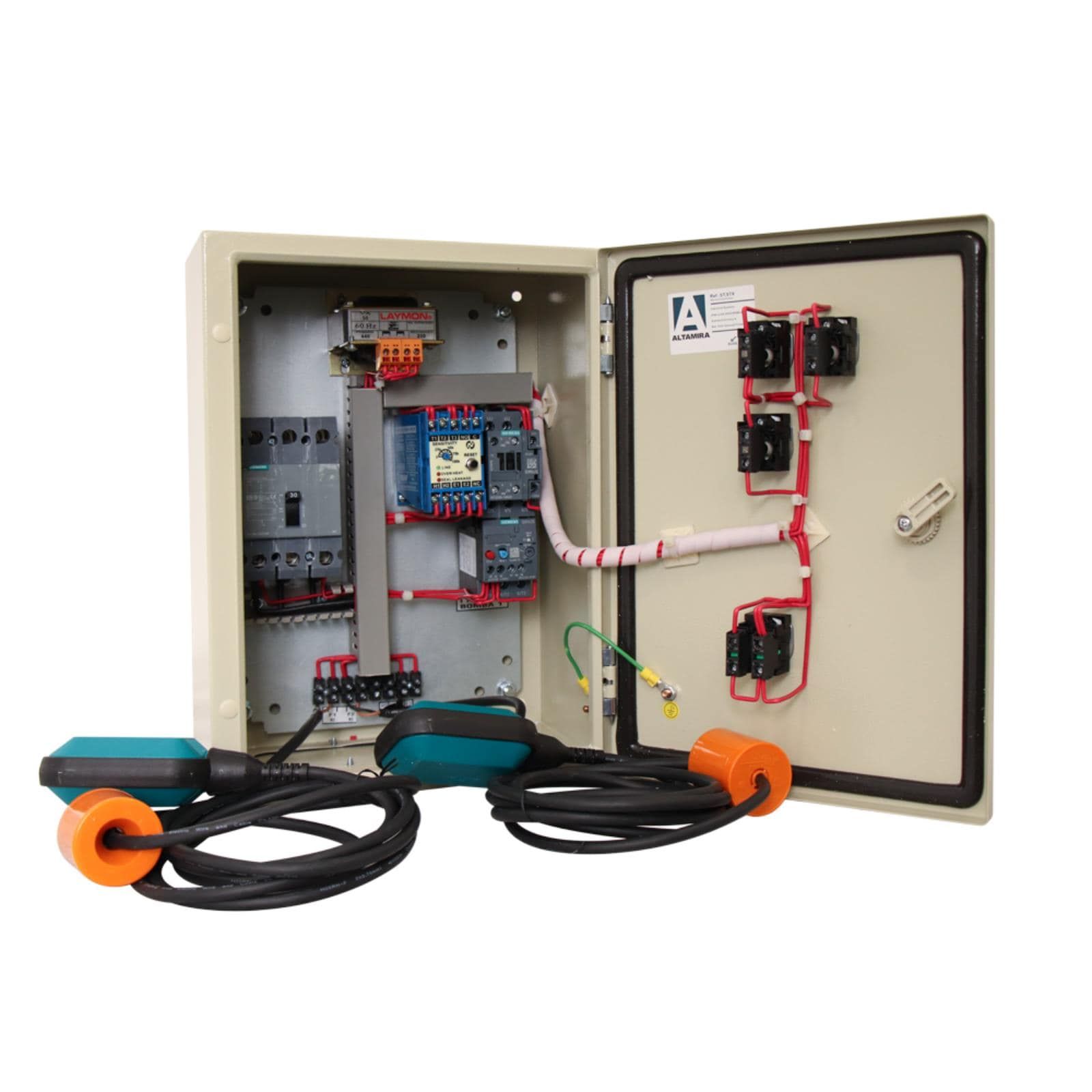 Arrancador a tensión plena con interruptor termomagnético y protecciones DST