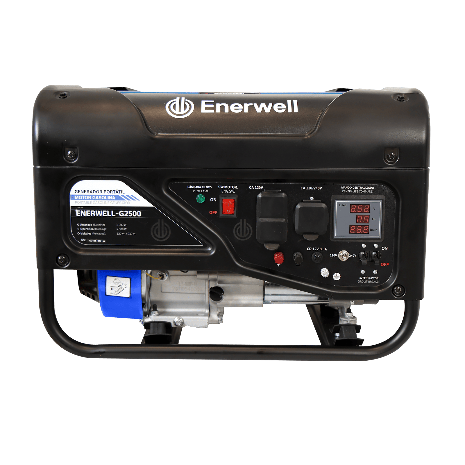 Generador portátil a gasolina